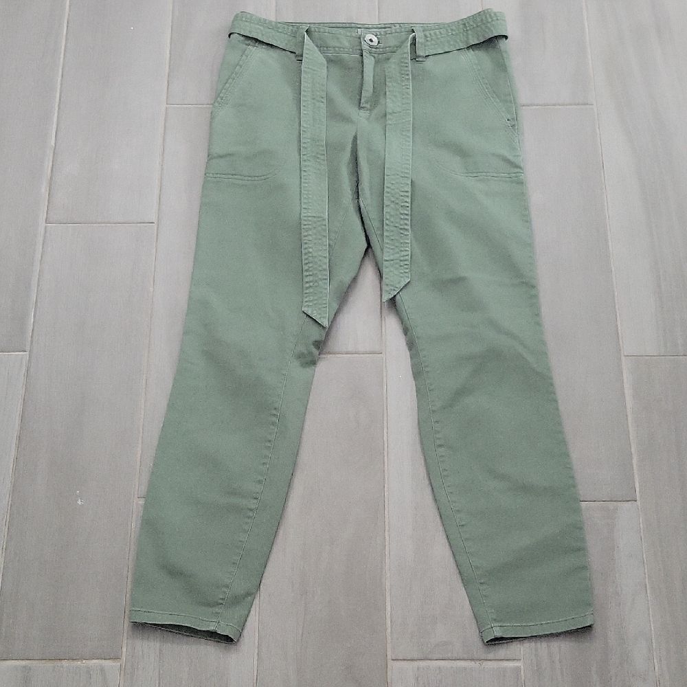 Vineyard Vines Olive Paperbag Style Pants Size 2
